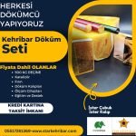 Kehribar Döküm Seti - Herkes İçin Kolay ve Profesyonel Üretim!