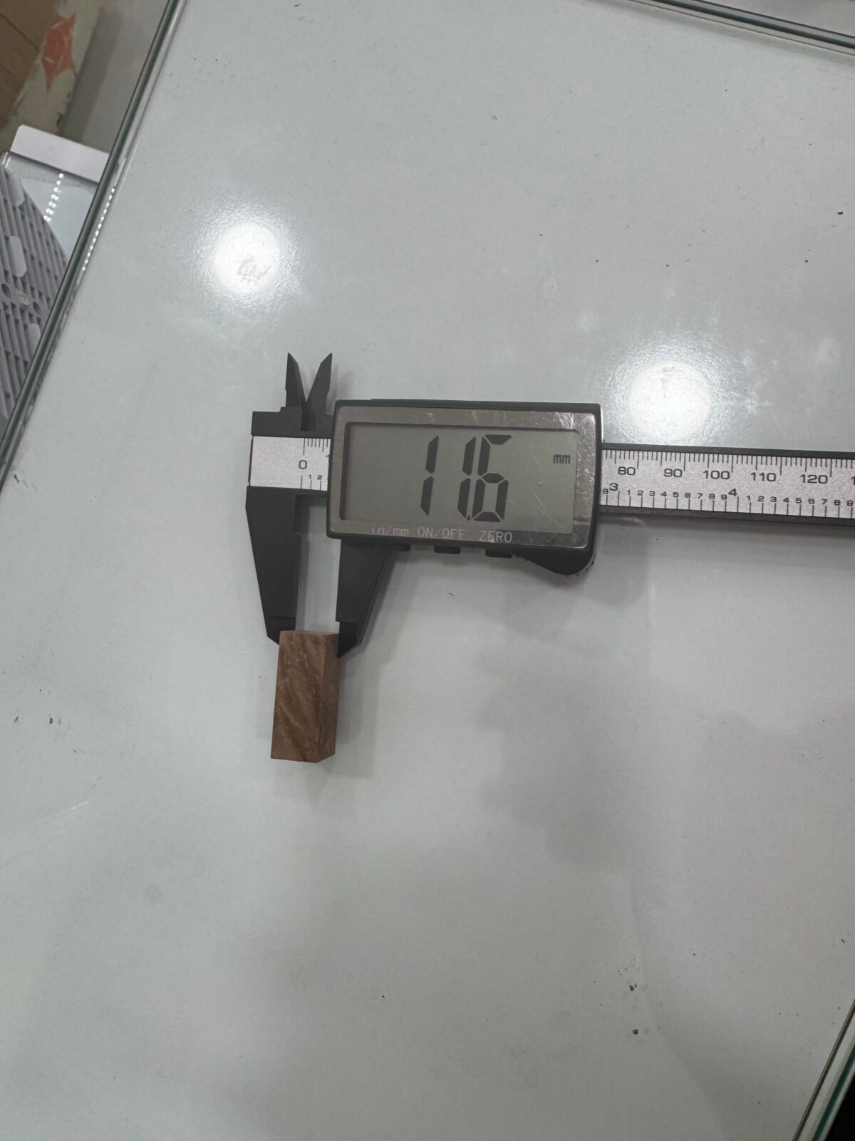 IMG_8394 Kuka Blok 12x30 mm Tespihlik Kuka Parça Doğal Kuka Malzeme 1 Adet - Görsel 2