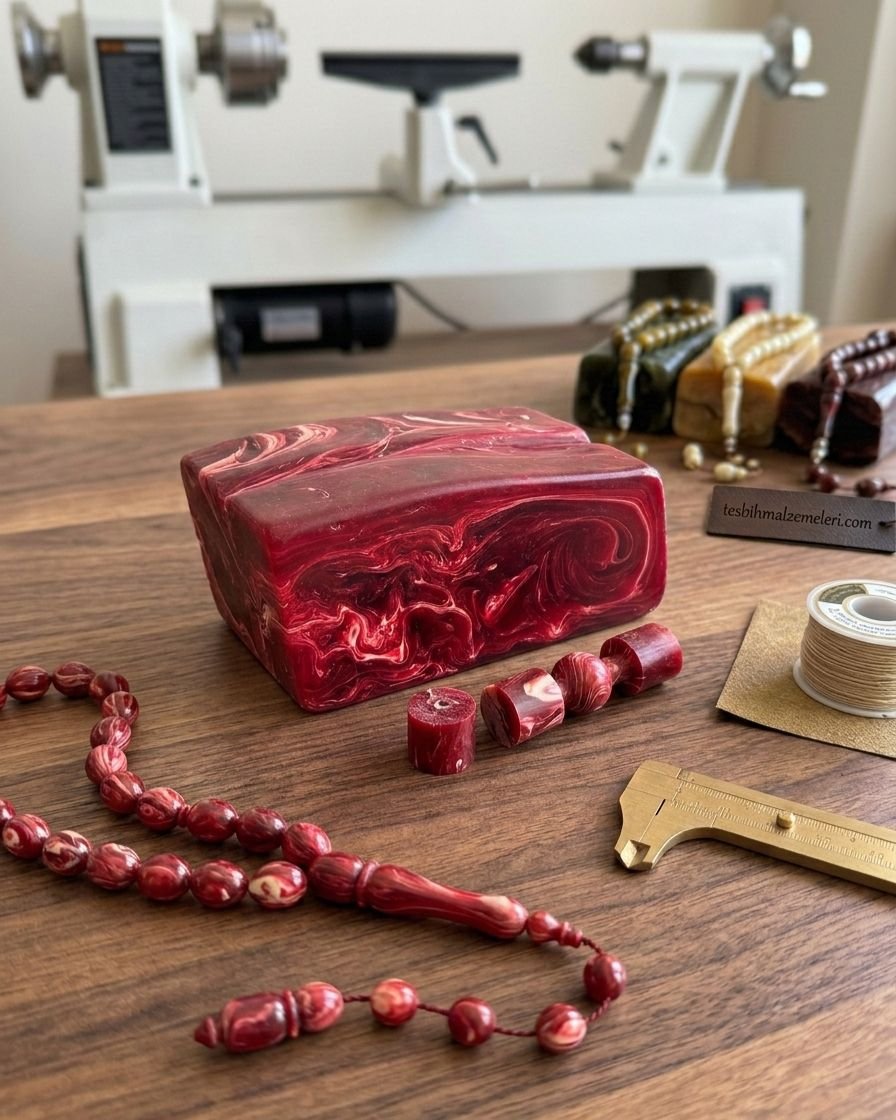 Kırmızı Beyaz Tesbih Hammaddesi Blok – Döküm Tesbih Yapım Kalıbı kirmizi-beyaz-tesbih-hammaddesi-blok-dokum-kalip