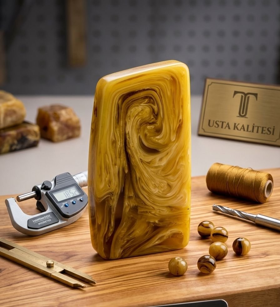 limon-sari-tesbih-hammaddesi-plaka Limon sarı tesbih hammaddesi plaka. Tesbih yapımı için dayanıklı ve işlenmesi kolay kaliteli tesbih üretim malzemesi.