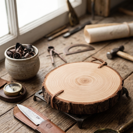 kayın plaka, homojen ve işlenebilir yapısı ile seri ve pratik tesbih üretimi için idealdir.