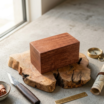 Şimşir 5x10x2 cm Plaka Tesbih Hammaddesi