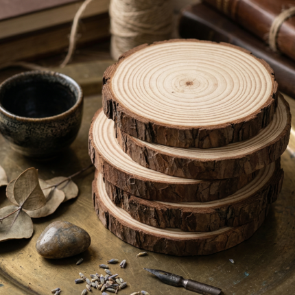 cm sandal ağacı plaka, aromatik kokusu ve doğal yapısı ile kokulu ve estetik tesbih üretimi için idealdir.